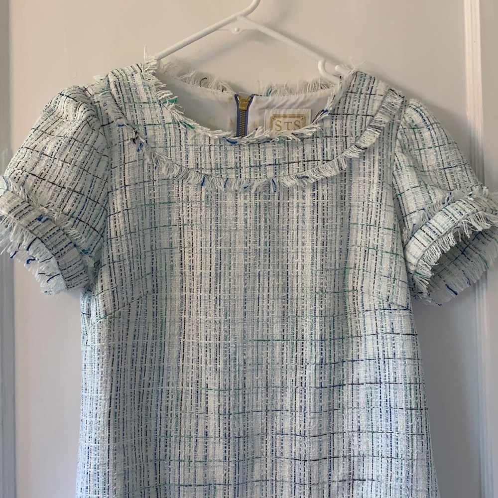 Sail to Sable Tweed Shift Dress